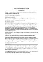 WOOL Board Minutes 11NOV17