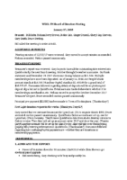 WOOL Board Minutes 17JAN18
