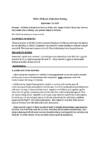 WOOL Board Minutes 12SEP18