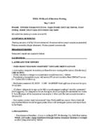 WOOL Board Minutes 07May19