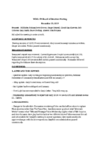 WOOL Board Minutes 13NOV19