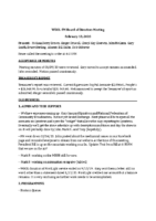 WOOL Board Minutes 12FEB20