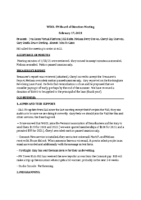 WOOL Board Minutes 17FEB21