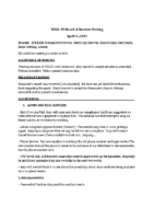 WOOL Board Minutes 14APR21