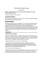 WOOL Board Minutes 14JUL21